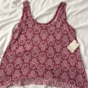 Pink billabong tank